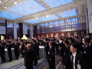 JFA賀詞交換会乾杯